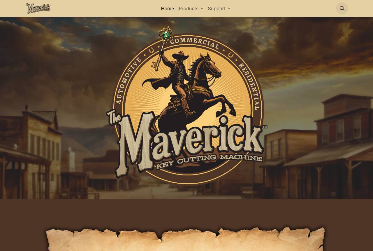Maverick key machine brand website
